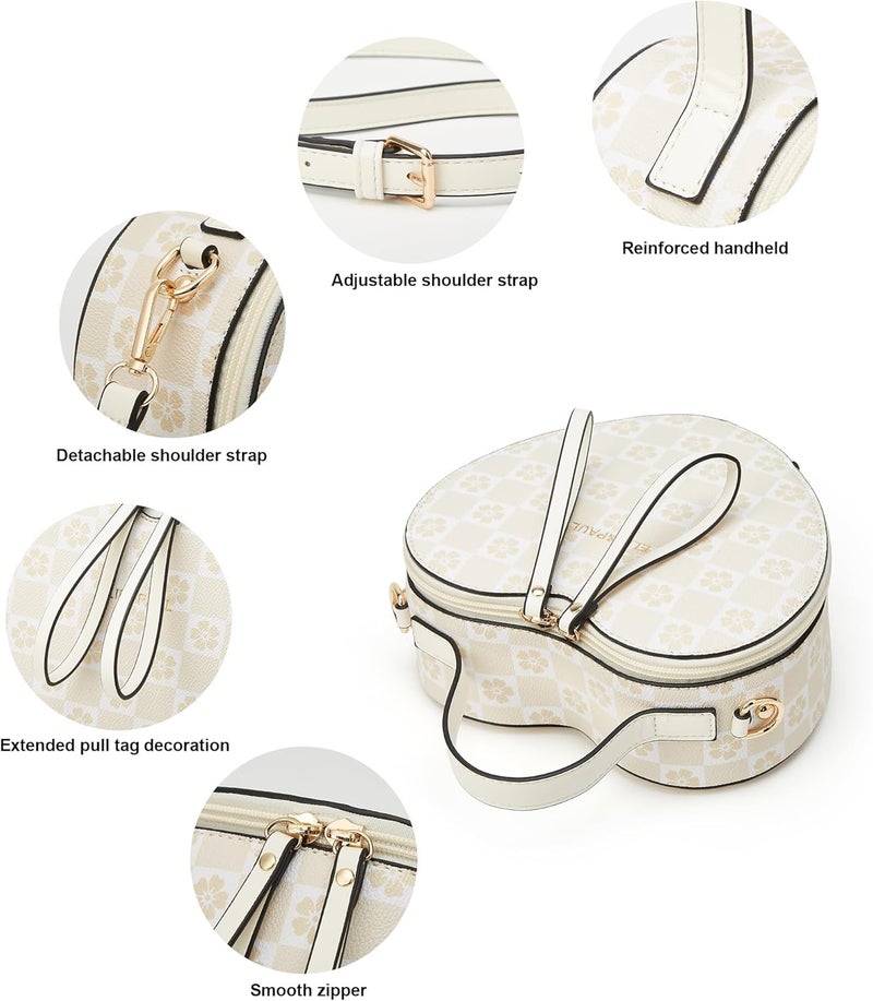 Makes Crossbody Purse for Women Small Crossbody Bags Trendy Vegan Leather with Adjustable Shoulder Straps Gift for Mother Wife Mom - Image 2